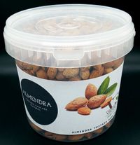 CUBO ALMENDRA TOSTADA CASCARA SIN SAL VIDULSA 1300KG